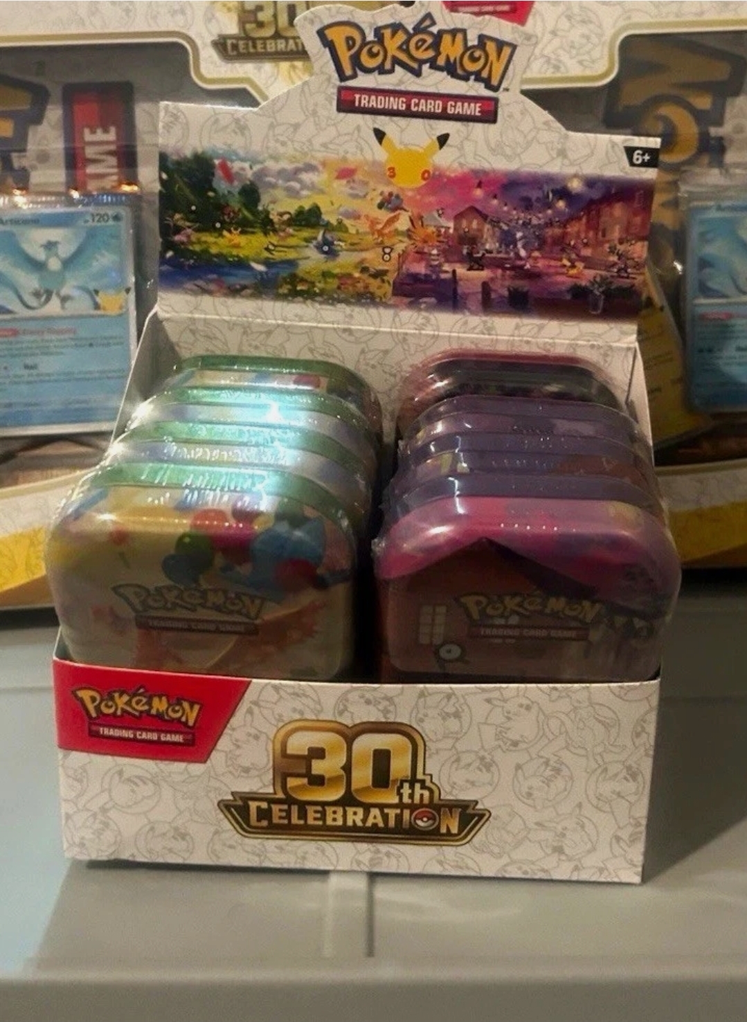 30th Celebration Sealed Mini Tins – 8-Pack Set