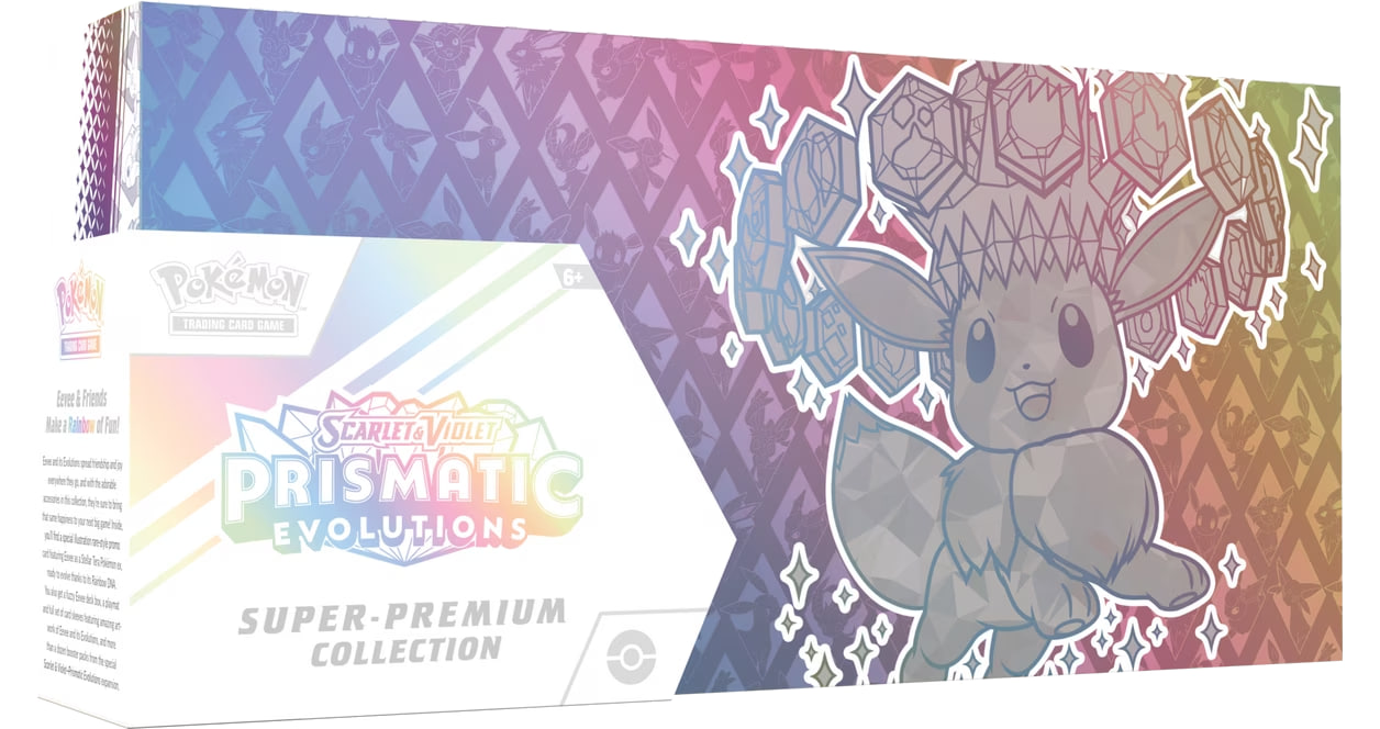 Pokemon Trading Card Game Prismatic Evolutions Super Premium Collection